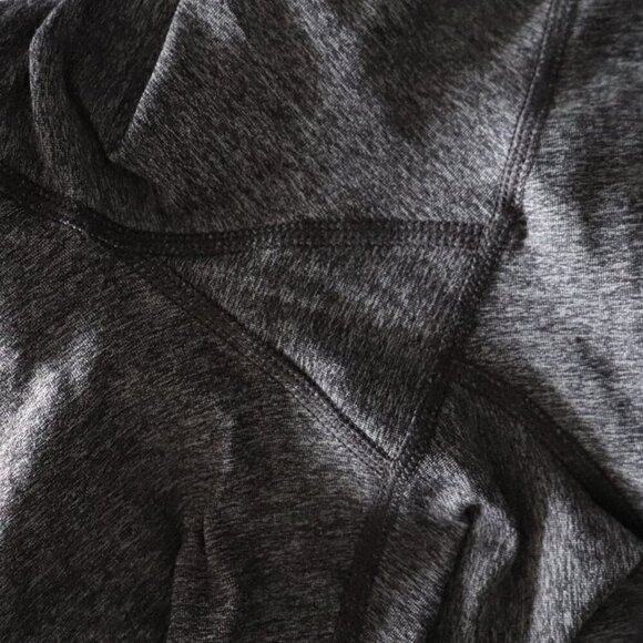 Lululemon Women's Pink/Grey Size 8 Pockets Activewear Crop Stretch Leggings - Picture 10 of 11